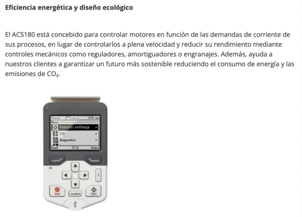 SERIE ACS180 - Imagen 4
